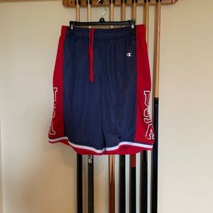 Team USA themed champions shorts